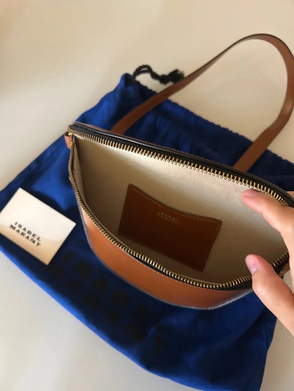 Isabel Marant Skano Bag Cognac - Picture 7 of 7
